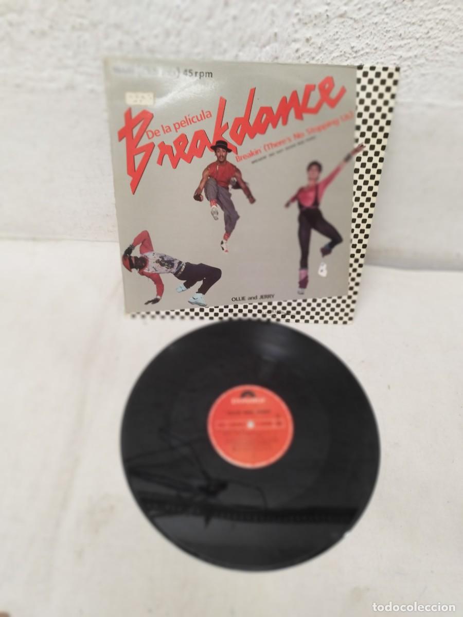 Discos de vinilo: Ollie And Jerry &ndash; De La Pel&iacute;cula Breakdance - Breakin'... There's No Stopping. Vinilo Maxi single.