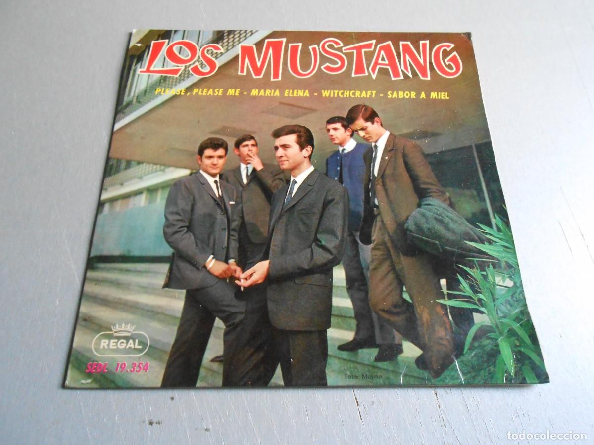 Discos de vinilo: MUSTANG, LOS, EP, PLEASE, PLEASE ME + 3, A&Ntilde;O 1964, REGAL, SEDL 19.354