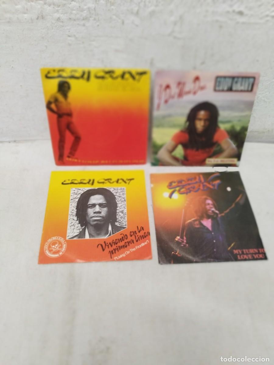 Discos de vinilo: Lote Vinilos singles de Eddy Grant - I Don't Wanna Dance + 3 Singles.