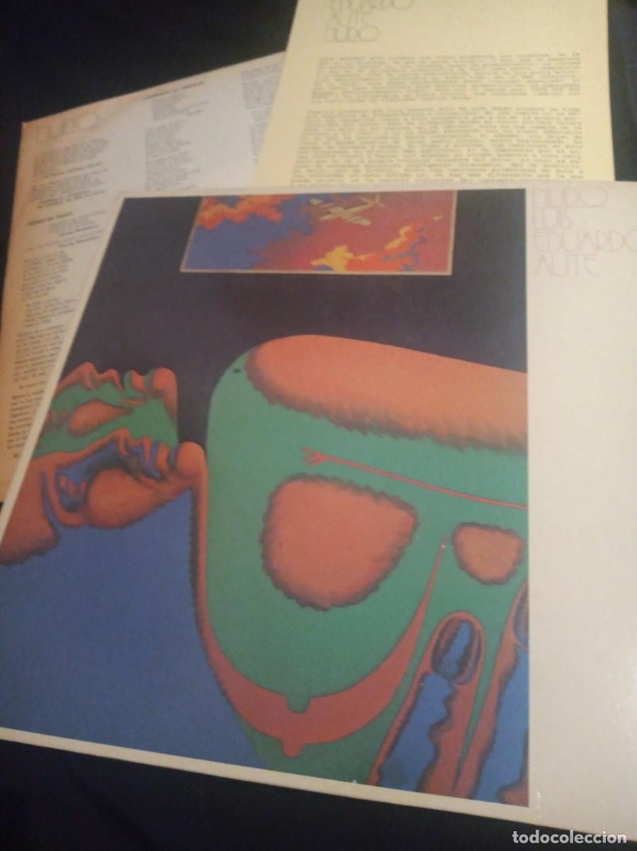Discos de vinilo: LUIS EDUARDO AUTE - NUDO - LP PROMOCIONAL