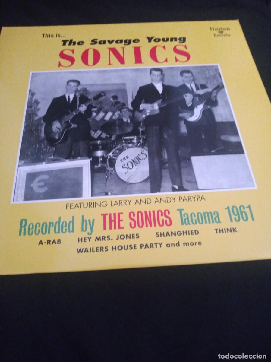 Discos de vinilo: THE SONICS - THE SAVAGE YOUNG SONICS - LP