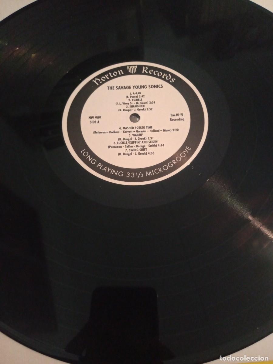 Discos de vinilo: THE SONICS - THE SAVAGE YOUNG SONICS - LP - Foto 3