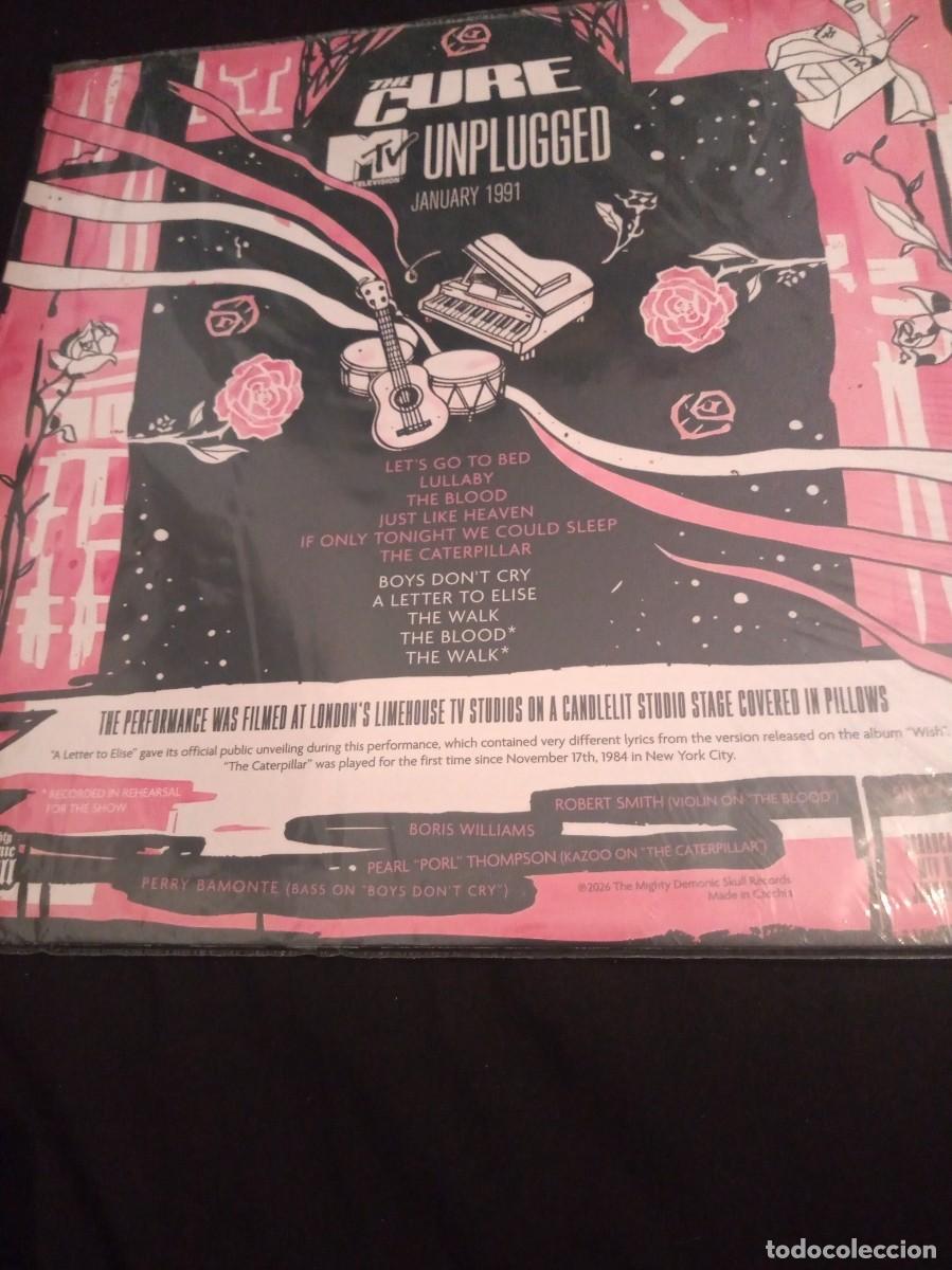 Discos de vinilo: THE CURE - MTV UNPLUGGED - LP - Foto 2
