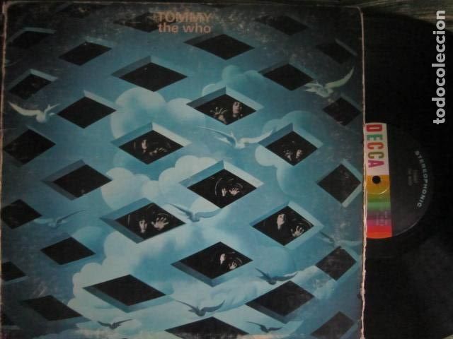 Discos de vinilo: THE WHO - TOMMY LP - ORIGINAL U.S.A. - DECCA RECORDS 1969 - STEREO - SOLO PRIMER DISCO 1