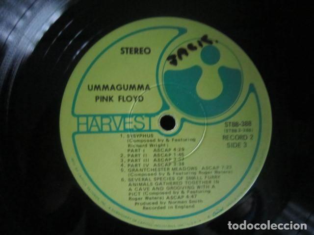 Discos de vinilo: PINK FLOYD UMMAGUMMA LP - ORIGINAL U.S.A. - HARVEST RECORDS 1970 - STEREO - SOLO 1 DISCO SIN PORTADA