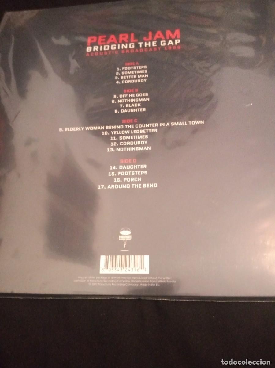 Discos de vinilo: PEARL JAM - BRIDGING THE GAP - DOBLE LP - Foto 2