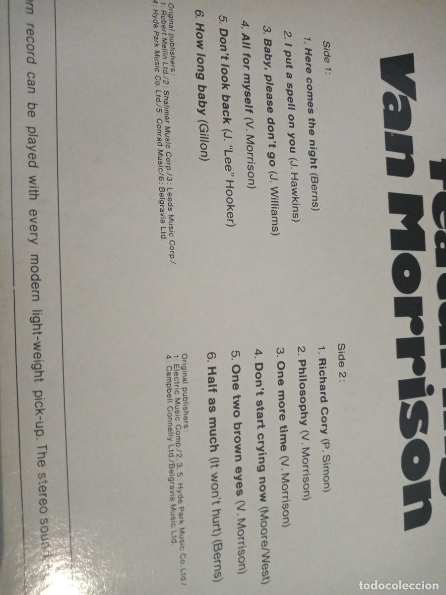 Discos de vinilo: THEM featuring VAN MORRISON - ONE MORE TIME - LP - Foto 3