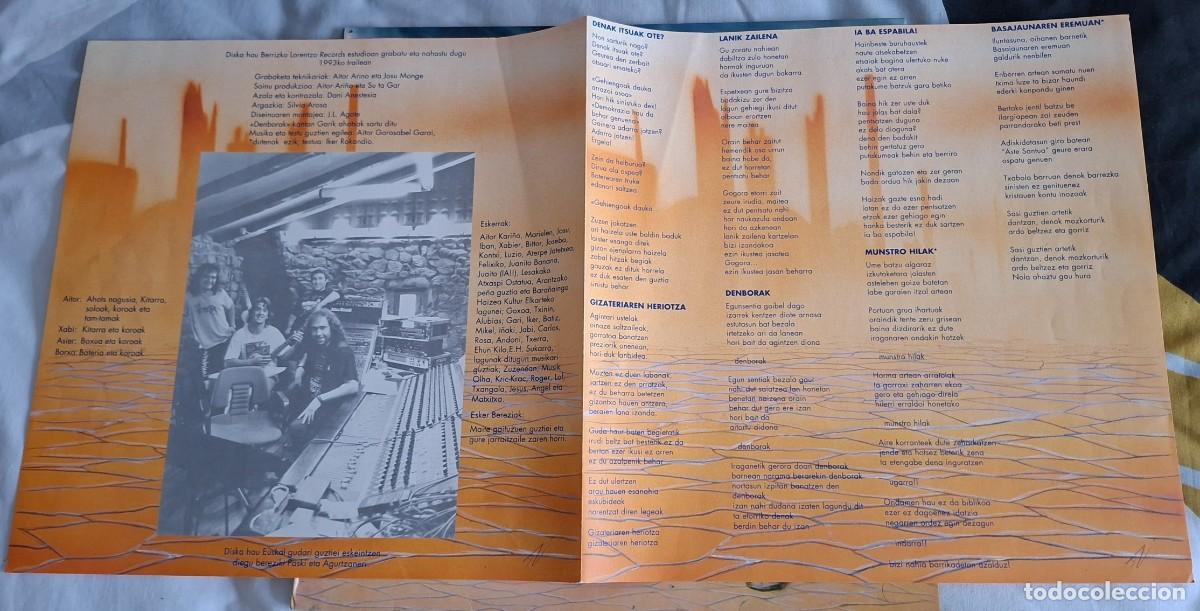 Discos de vinilo: Su Ta Gar Munstro Hilak Vinilo Lp - Foto 3