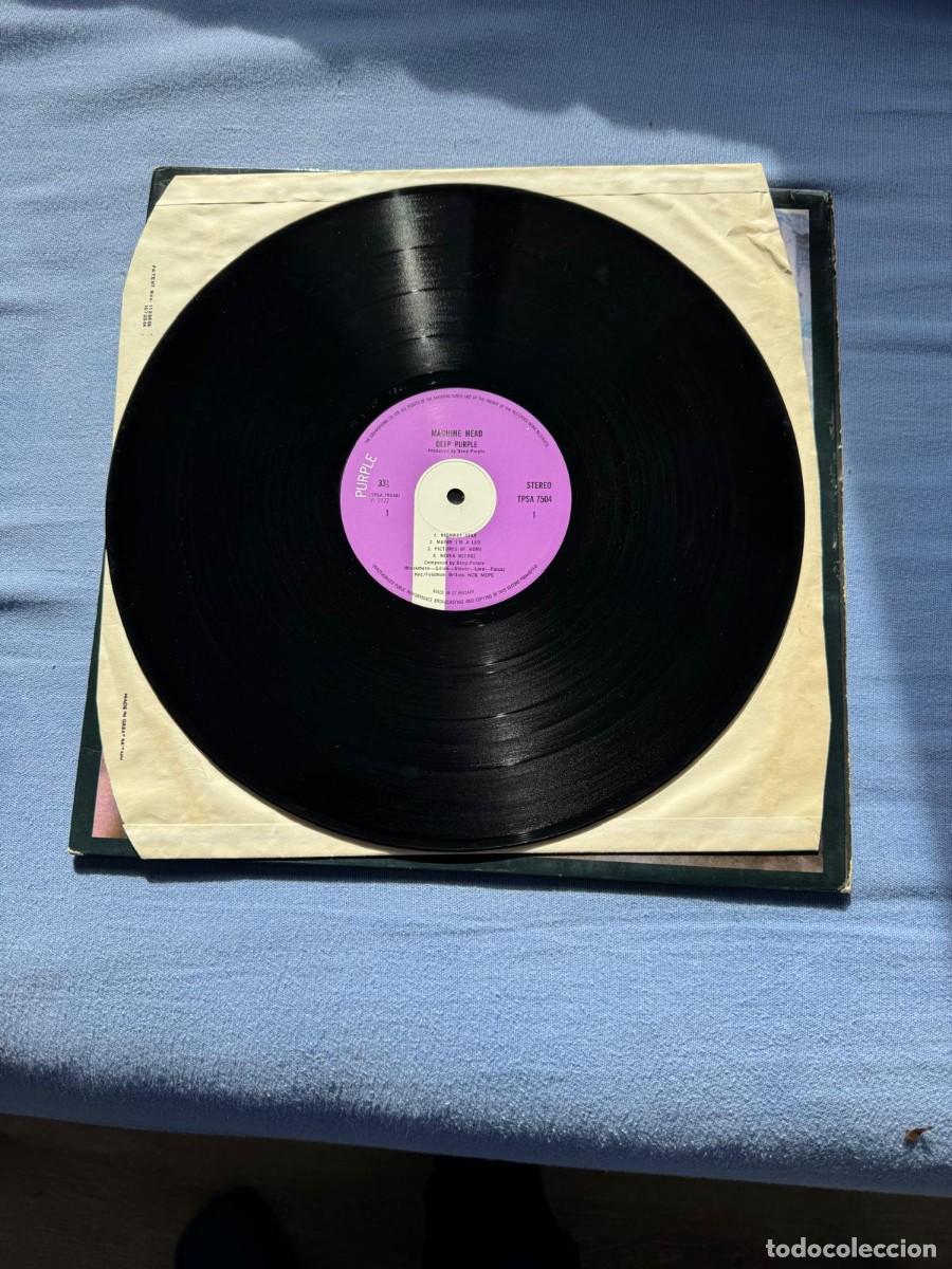 Discos de vinilo: Deep Purple 33t Machine Head (UK 1972 EX EX - Foto 8
