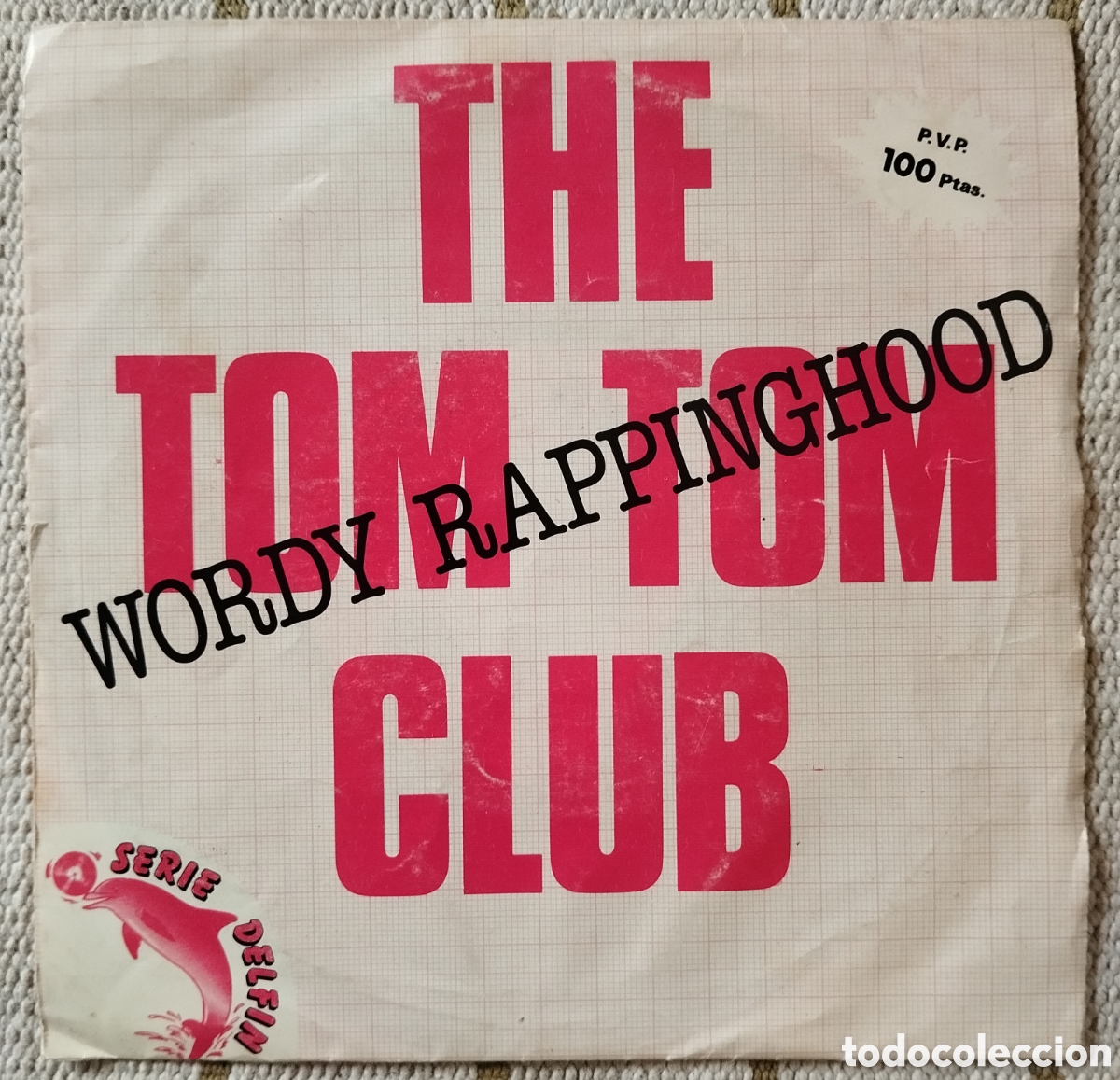 Discos de vinilo: The Tom Tom Club - Wordy Rappinghood - single