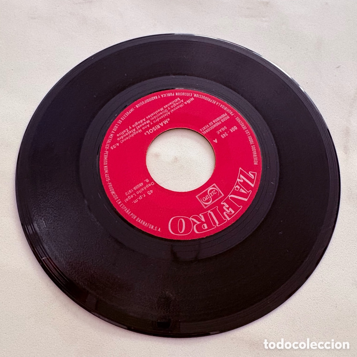 Discos de vinilo: single 7 Marisol &ndash; Ni&ntilde;a edicion de 1972 - Foto 4