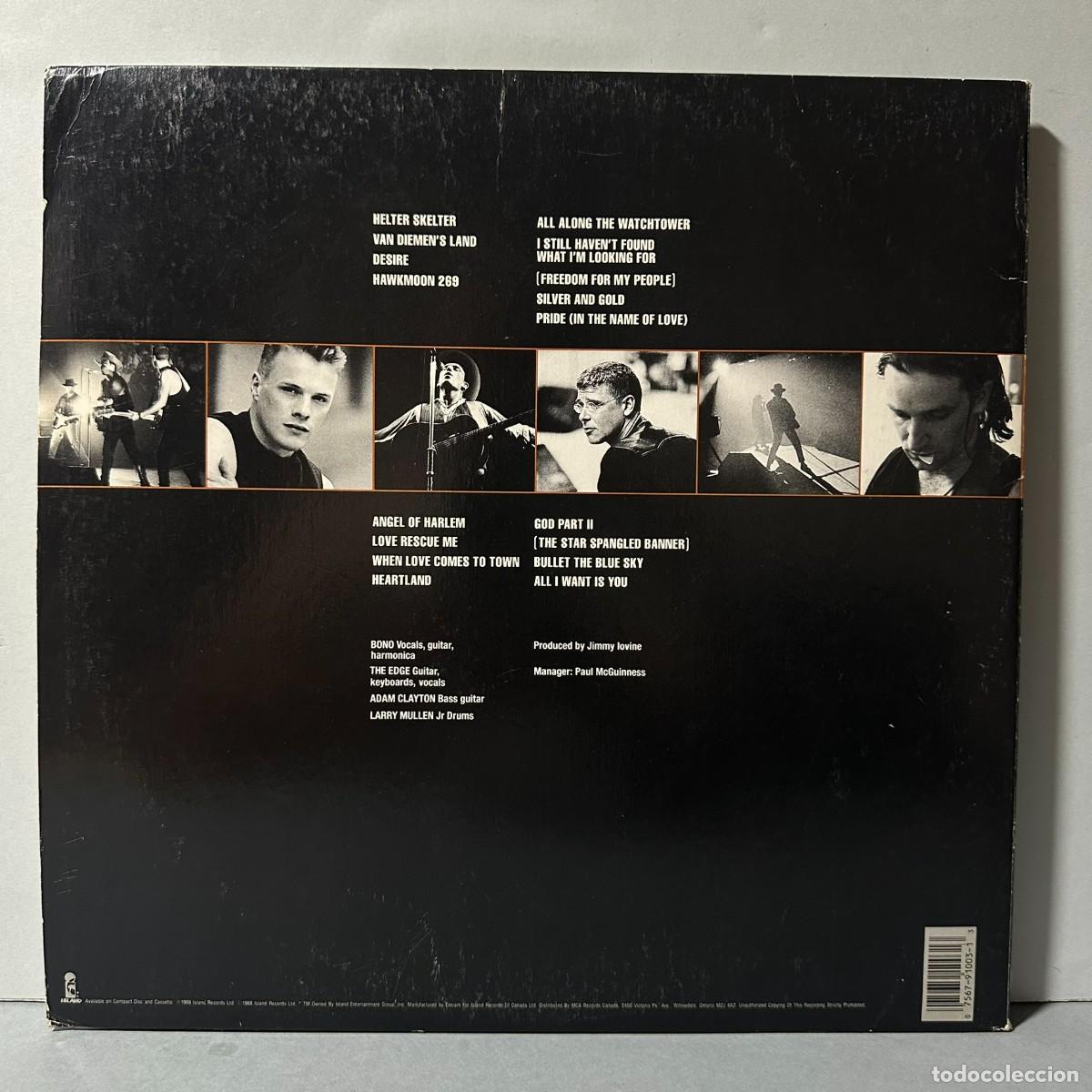 Discos de vinilo: LP Rattle and Hum U2 - Foto 2