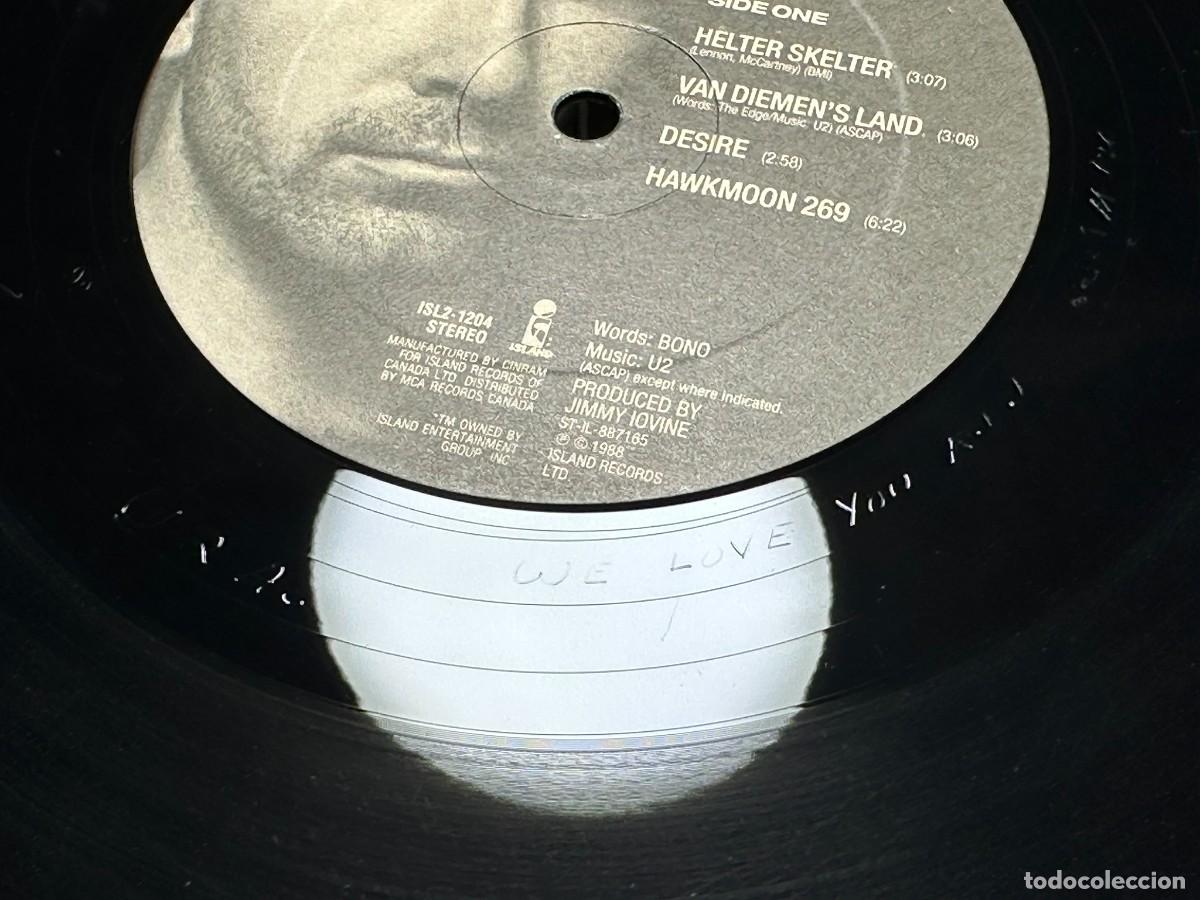 Discos de vinilo: LP Rattle and Hum U2 - Foto 4