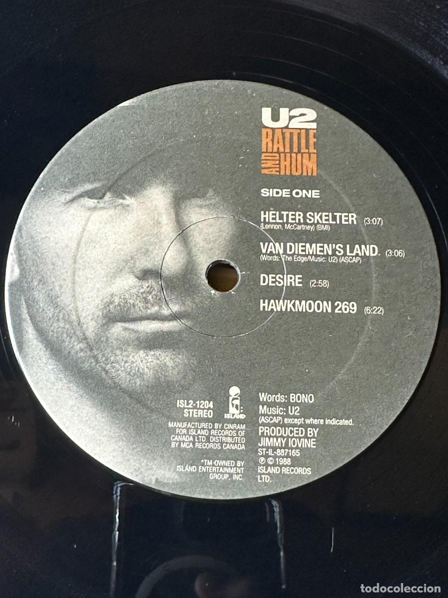 Discos de vinilo: LP Rattle and Hum U2 - Foto 5
