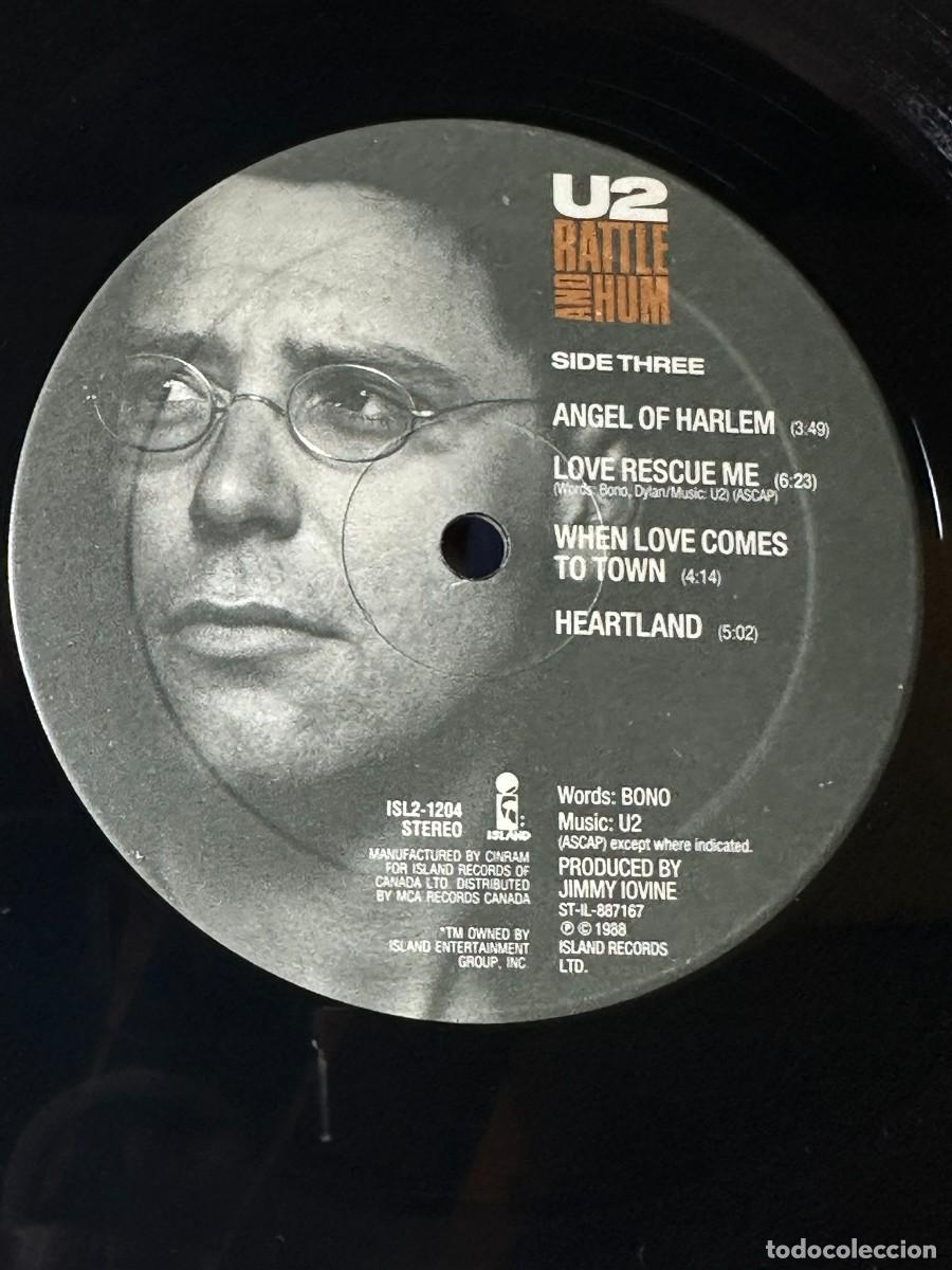 Discos de vinilo: LP Rattle and Hum U2 - Foto 7
