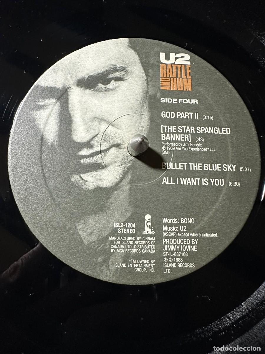 Discos de vinilo: LP Rattle and Hum U2 - Foto 10