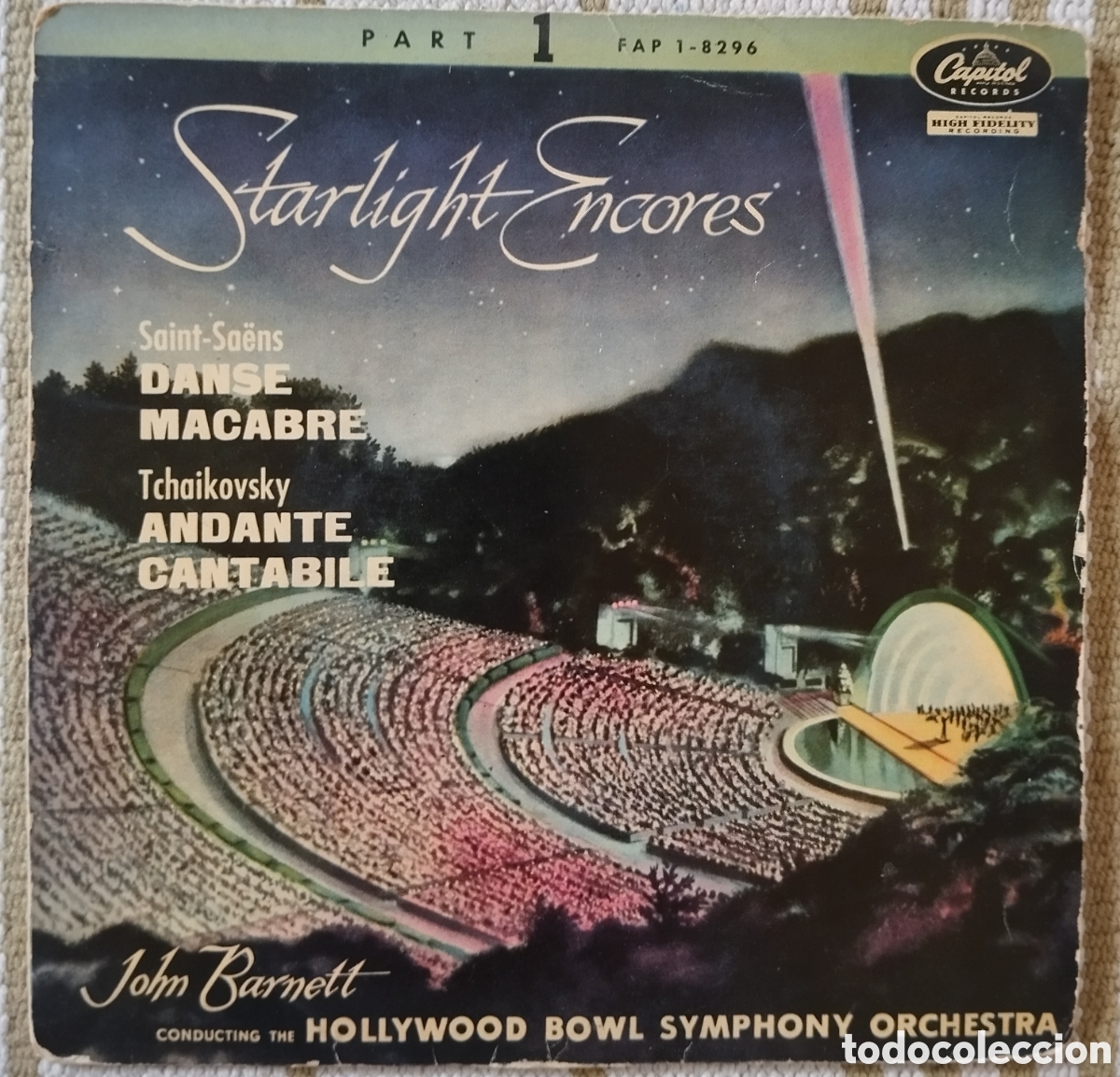 Discos de vinilo: John Barnett conducting The Hollywood Bowl Symphony Orchestra - single
