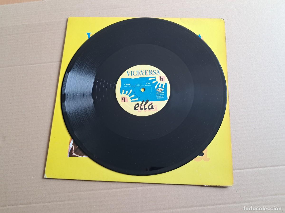 Discos de vinilo: VICEVERSA - ELLA MAXI SINGLE 1993 SYNTHPOP - Foto 4