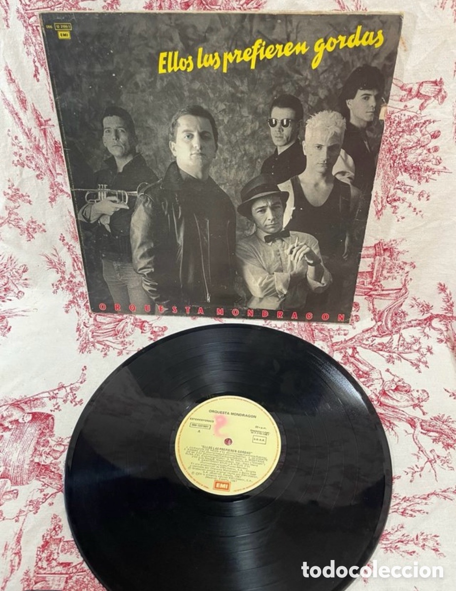 Discos de vinilo: LP VINILO ORQUESTA MONDRAGON ELLOS LAS PREFIEREN GORDAS