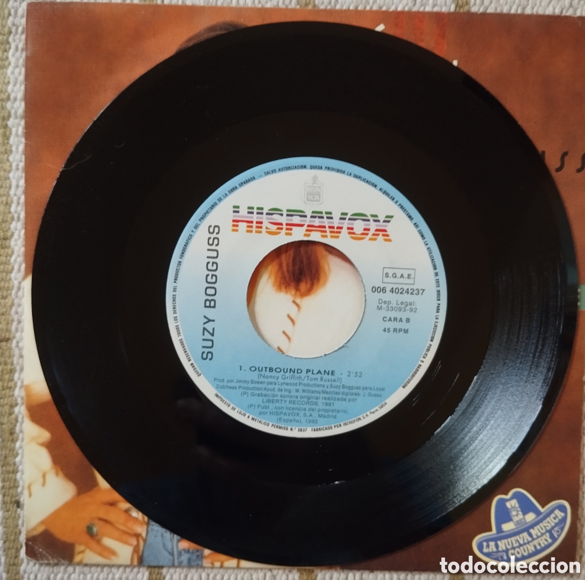 Discos de vinilo: Suzy Bogguss - outbound plane - single promo - Foto 7