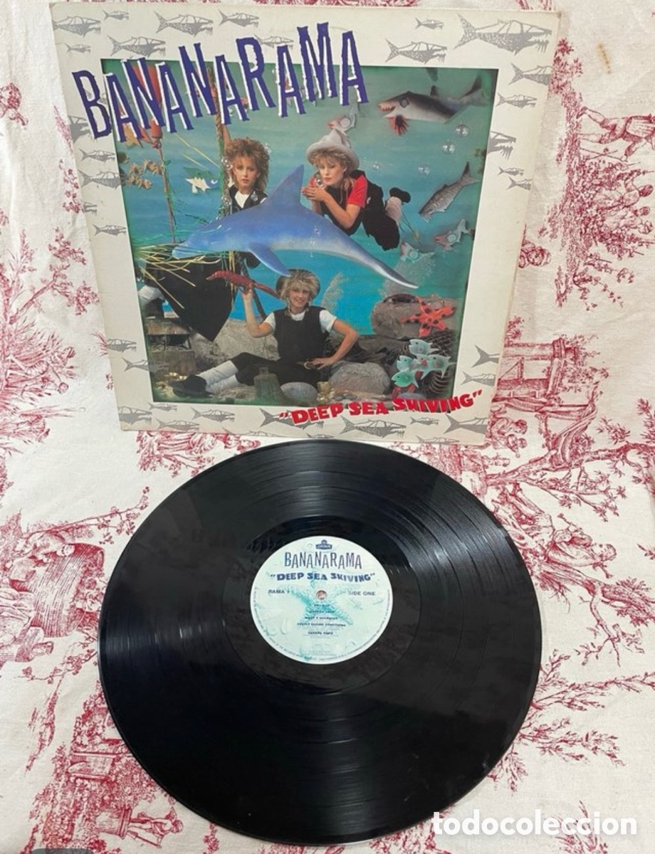Discos de vinilo: LP VINILO BANANARAMA-DEEP SEA SKIVING- - Foto 1