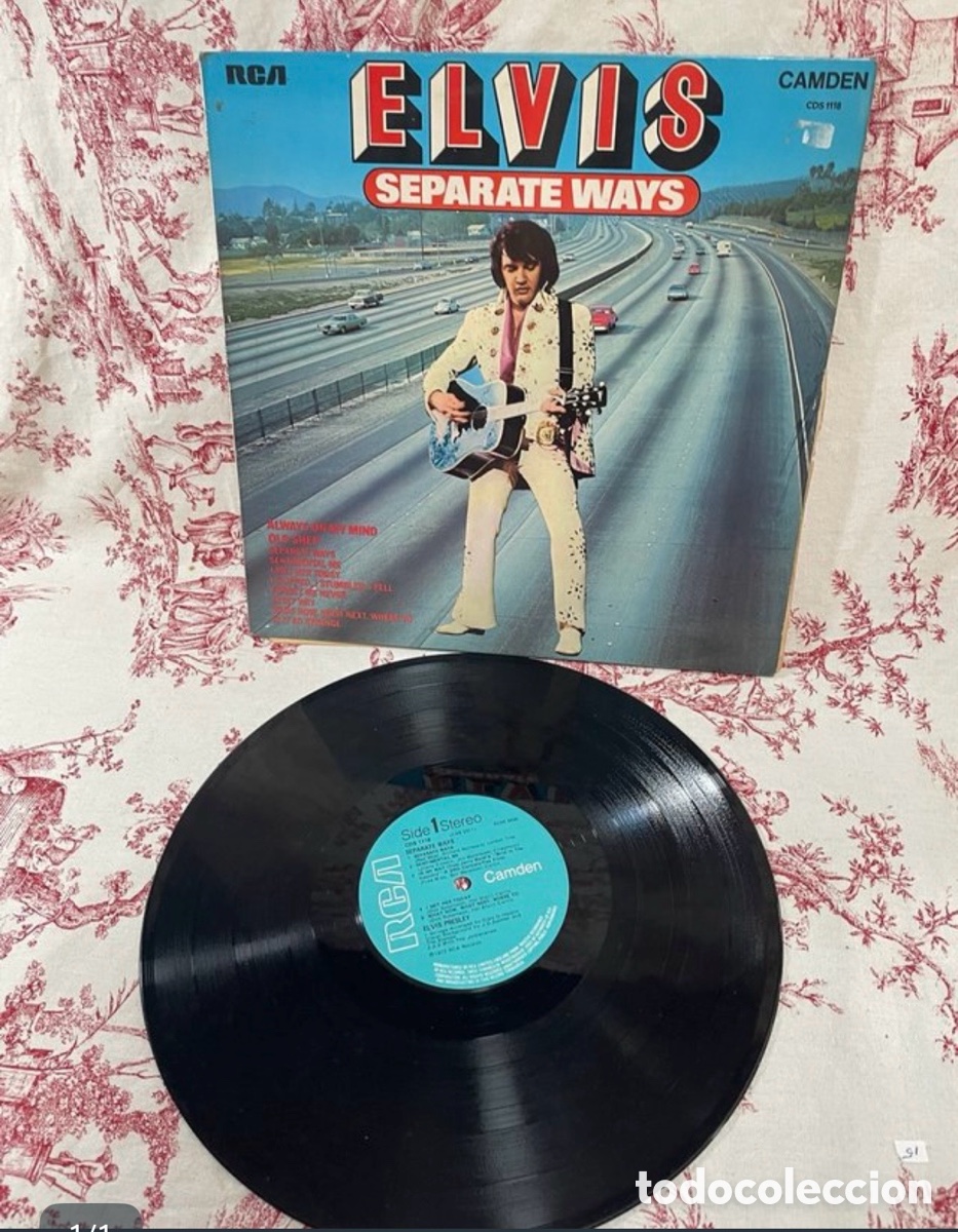 Discos de vinilo: ELVIS PRESLEY - SEPARATE WAYS LP