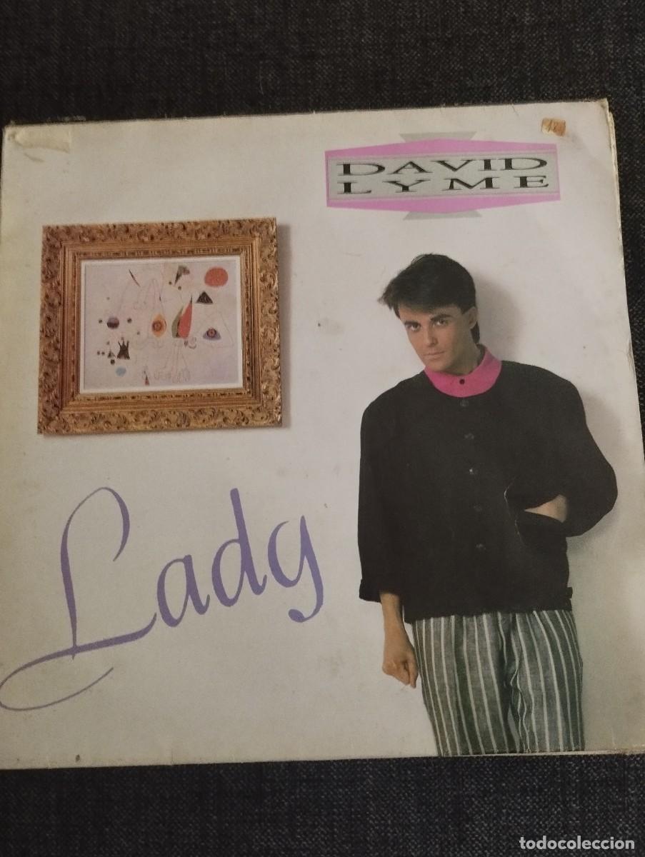 Discos de vinilo: DAVID LYME. LADY. MAX MUSIC, 1988. SPAIN