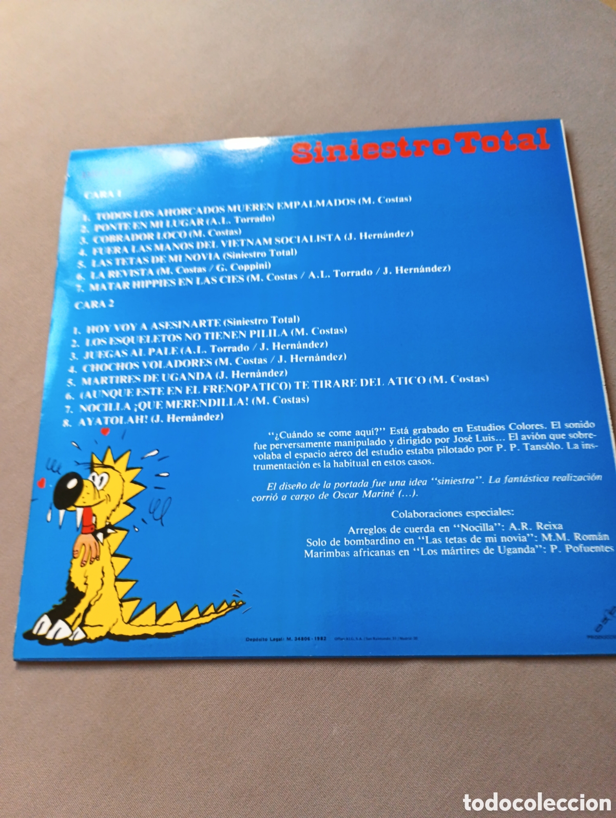 Discos de vinilo: Discos de vinilo de Siniestro Total - Foto 2