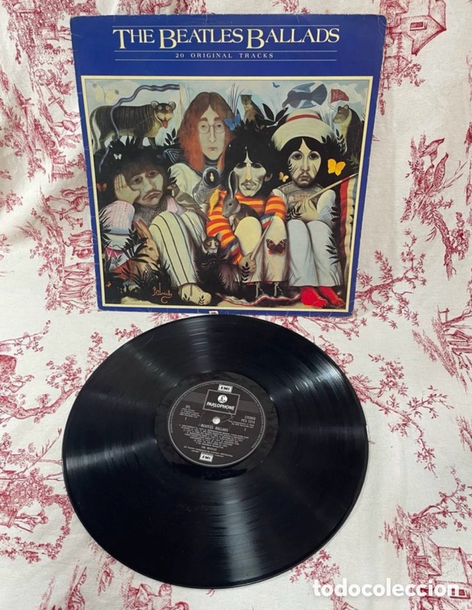 Discos de vinilo: LP THE BEATLES, BALLADS PARLOPHONE - Foto 1