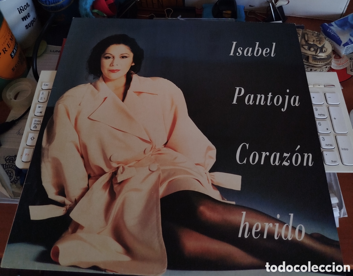 Discos de vinilo: Isabel Pantoja - Coraz&oacute;n Herido