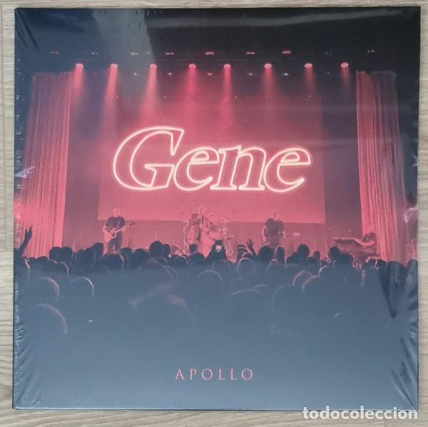 Discos de vinilo: GENE - APOLLO - DOBLE VINILO LIVE ROJO MARBLE CON TARJETA TAMA&Ntilde;O VINILO FIRMADA