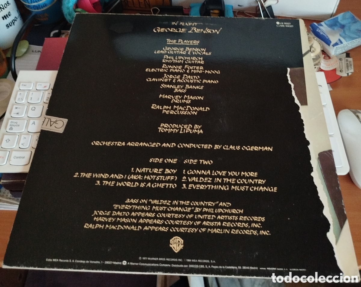 Discos de vinilo: George benson - In Flight - Foto 2