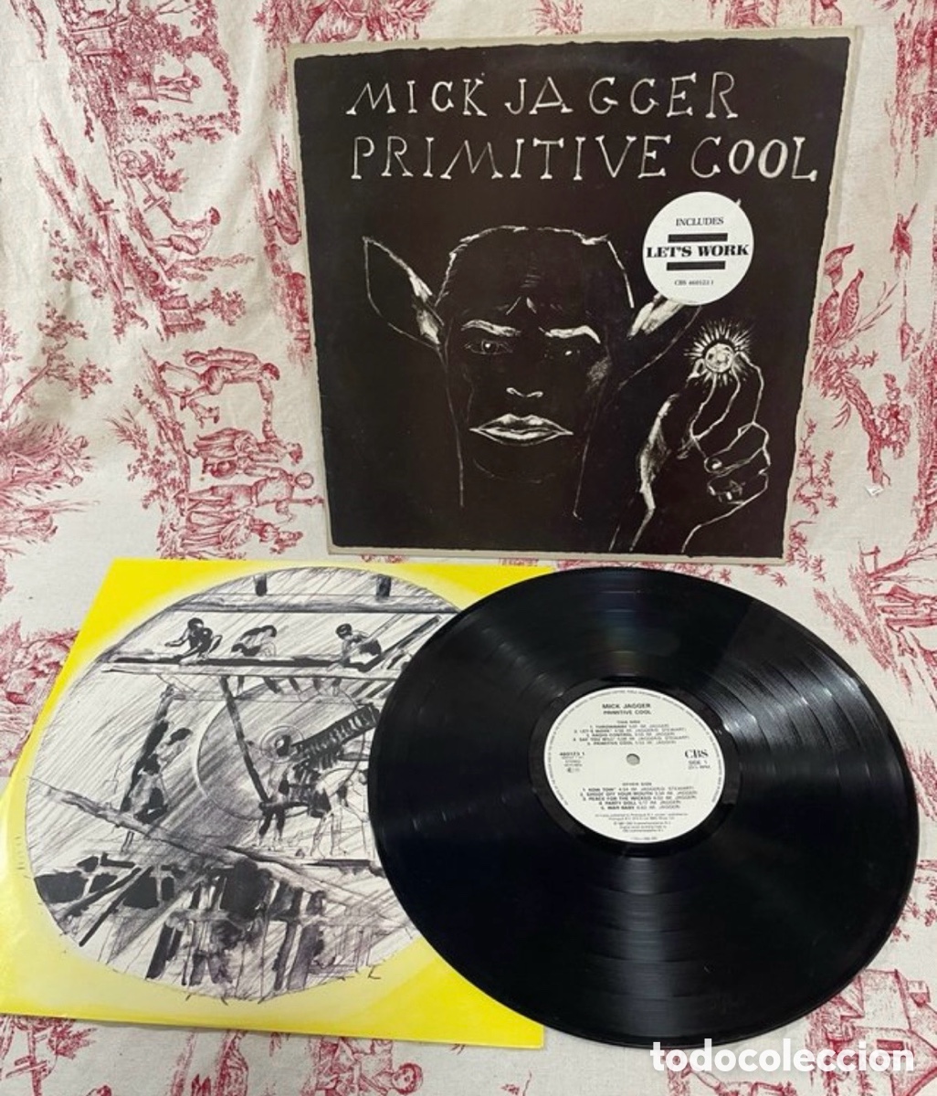 Discos de vinilo: Lp Mick Jagger Primitive Cool