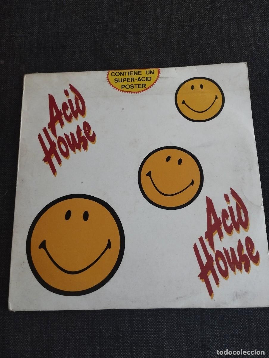 Discos de vinilo: ACID HOUSE PARTY LP 1989 BASIC MIX EDICION ESPA&Ntilde;OLA SPAIN CON POSTER CURRY GANG+ARS+WEST BAM