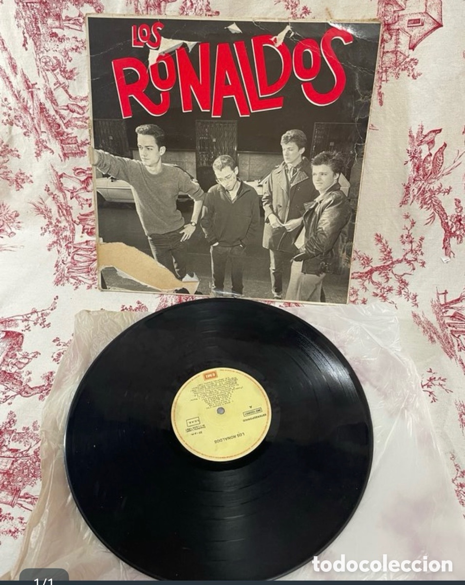 Discos de vinilo: LOS RONALDOS LP SELF TITLED. Made in Spain 1987