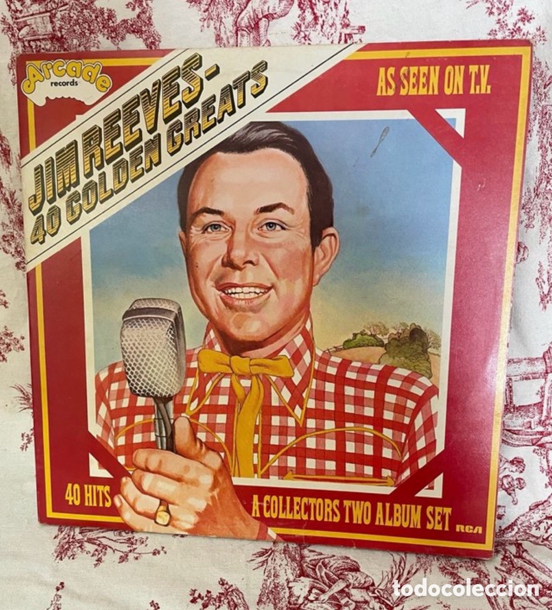 Discos de vinilo: Jim Reeves - 40 Golden Greats - 2 LP