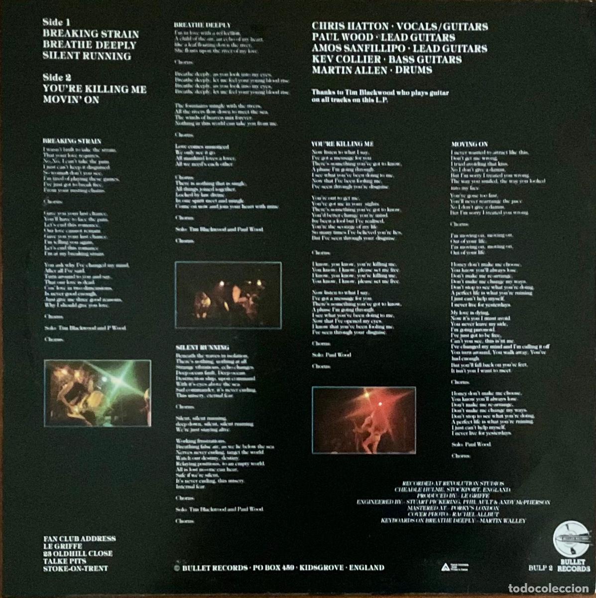 Discos de vinilo: LE GRIFFE - BREAKING STRAIN - Foto 2