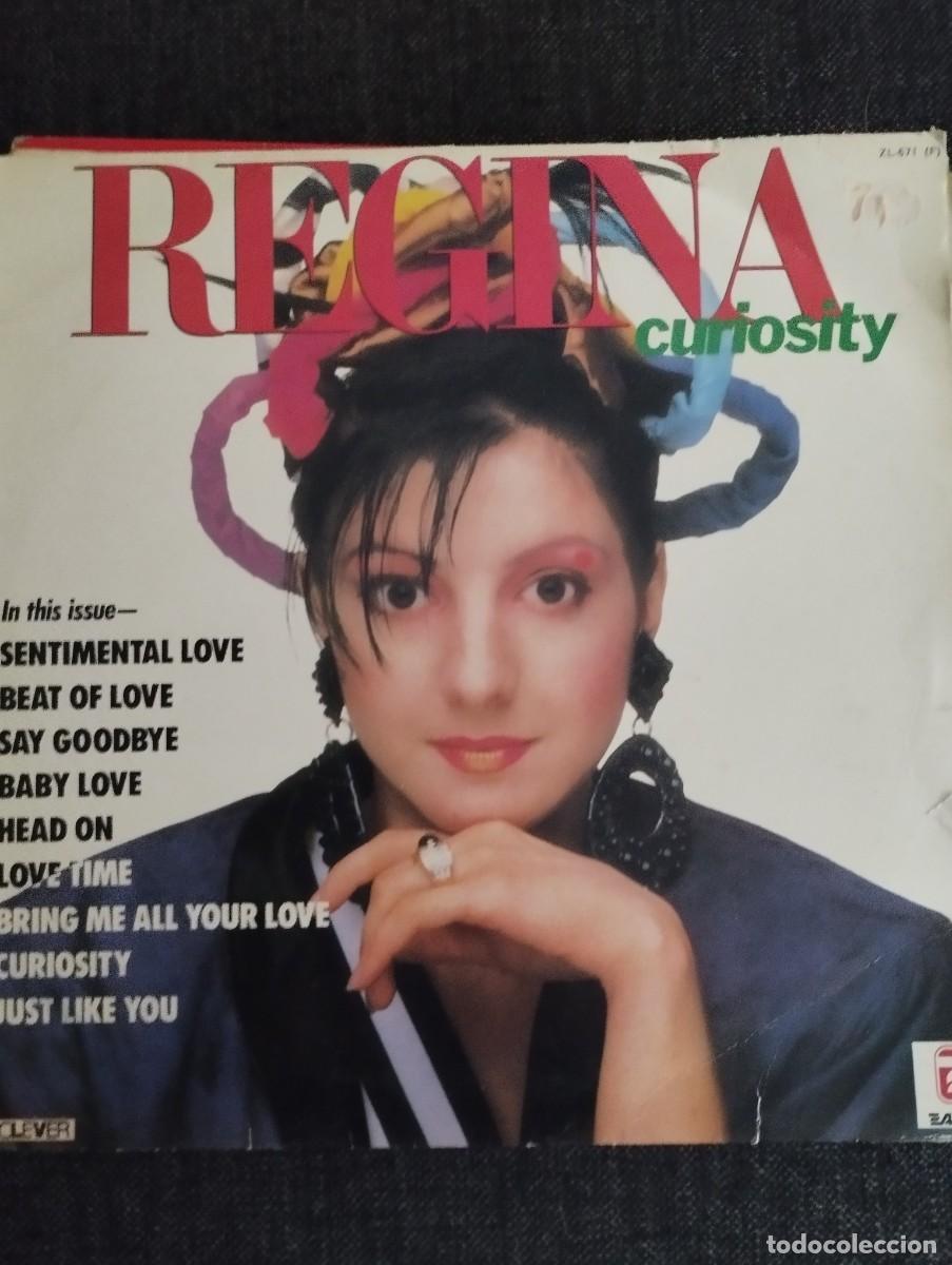 Discos de vinilo: REGINA - CURIOSITY - LP ZAFIRO Espa&ntilde;a 1986