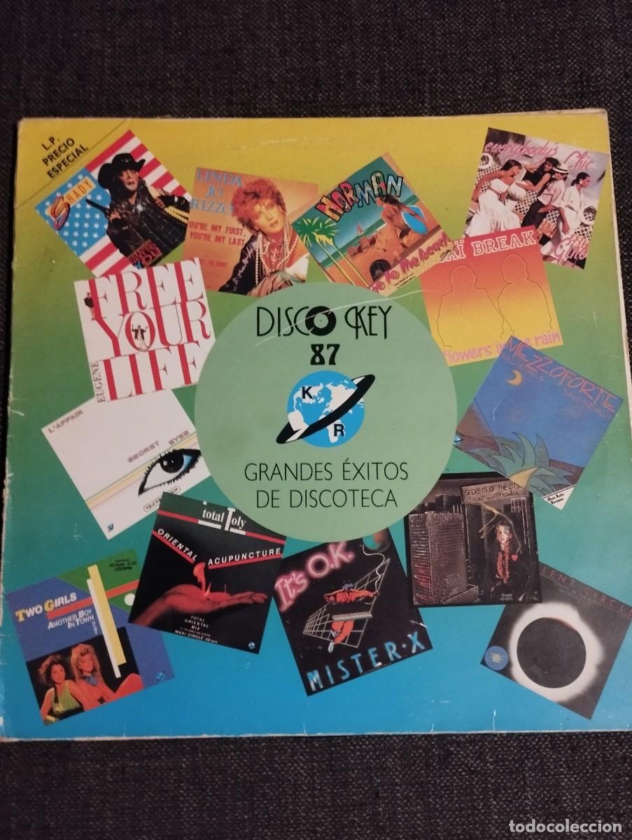 Discos de vinilo: Vinilo album - Disco Key 87 - Gino, Linda Jo Rizzo, Two girls, Silent Circle, etc