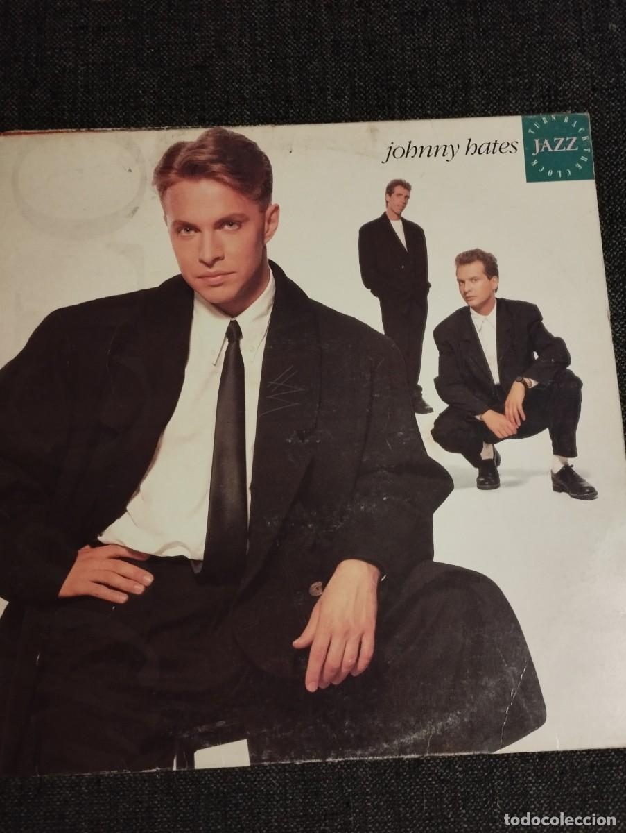 Discos de vinilo: JOHNNY HATES JAZZ - TURN BACK THE CLOCK LP 1987 EDICION ESPA&Ntilde;OLA insert