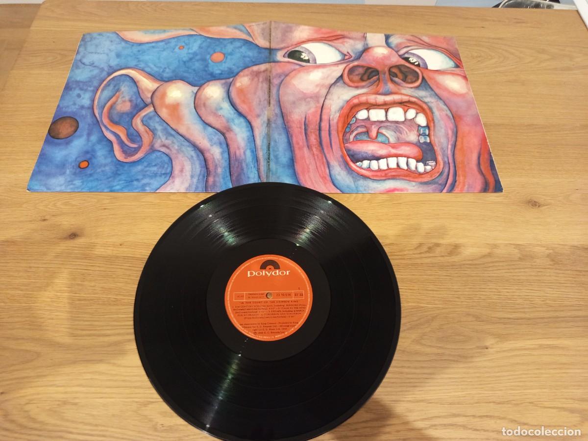 Discos de vinilo: GENIAL LP. KING KRIMSON / IN THE COURT OF THE CRIMSON KING / A&Ntilde;O 1977 / SELLO POLYDOR 30118.