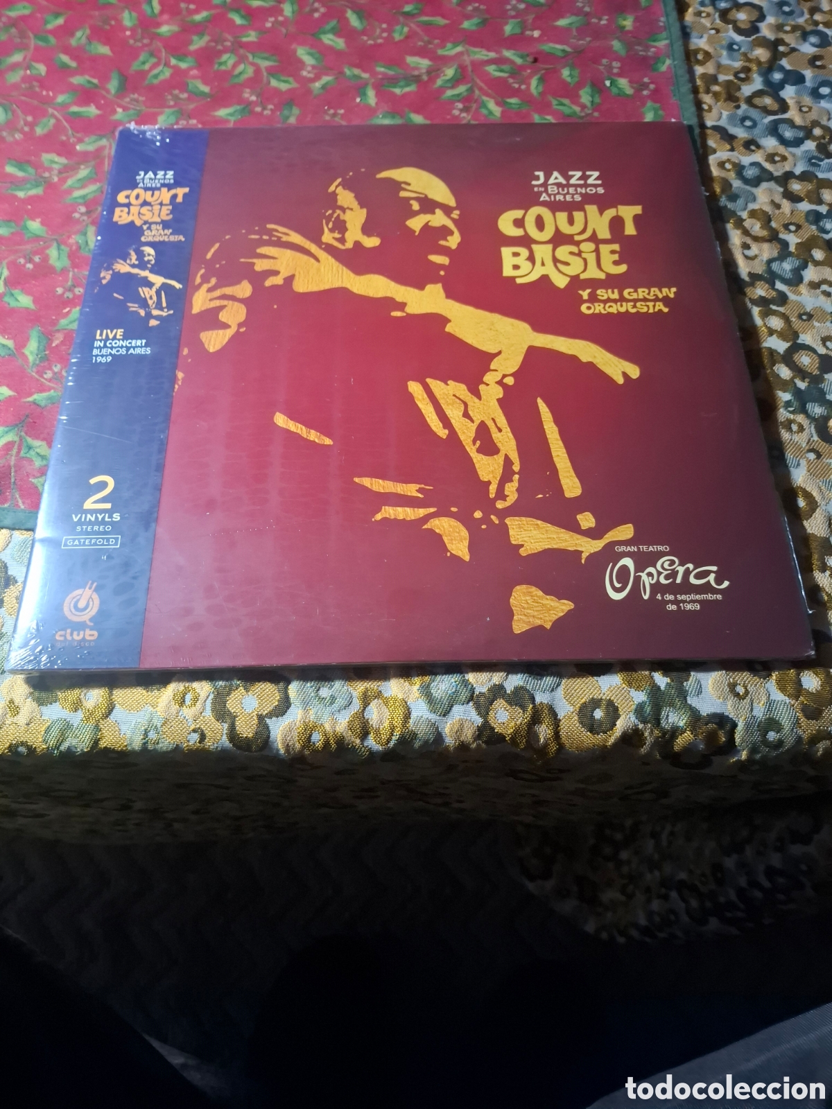 Discos de vinilo: Count Basie Jazz En Buenos Aires 1969 2lp gatefold