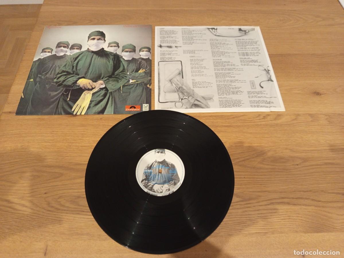 Discos de vinilo: JOYA LP ORIGINAL. RAINBOW / DIFFICULT TO CURE / SELLO POLYDOR 24 90 158 / A&Ntilde;O 1981 / COMPLETO.