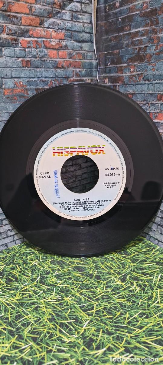 Discos de vinilo: Club Naval &rdquo;Aun&rdquo; Single edicion peruana - Foto 1