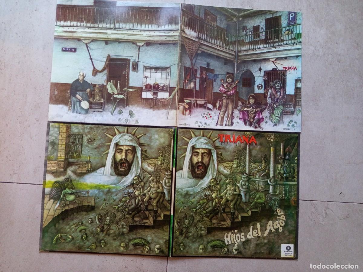 Discos de vinilo: JOYA LOTE 2 LPS. TRIANA / EL PATIO / HIJOS DEL AGOBIO
