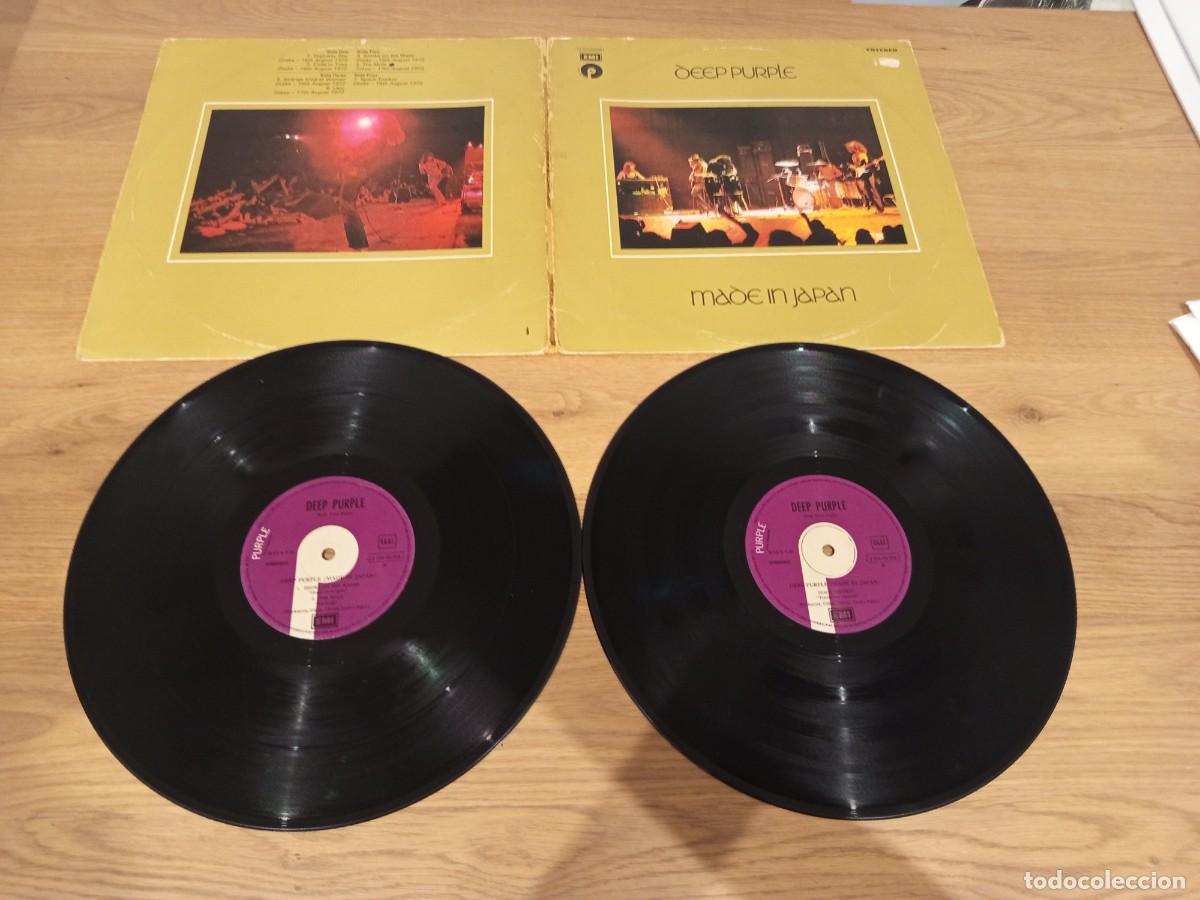 Discos de vinilo: JOYA DOBLE LP ORIGINAL. DEEP PURPLE / MADE IN JAPAN / SELLO EMI J 154 93.915/6 / GATEFOLD.
