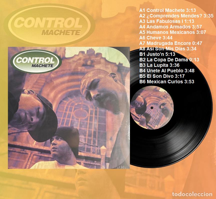 Discos de vinilo: Control Machete &rdquo;Mucho Barato&rdquo; Bootleg edicion colombiana LP Hip Hop