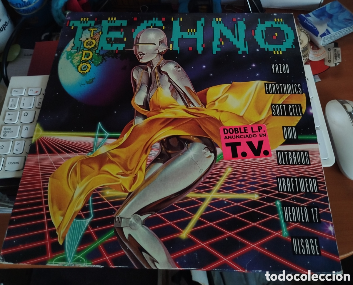 Discos de vinilo: Todo Techno. Doble LP