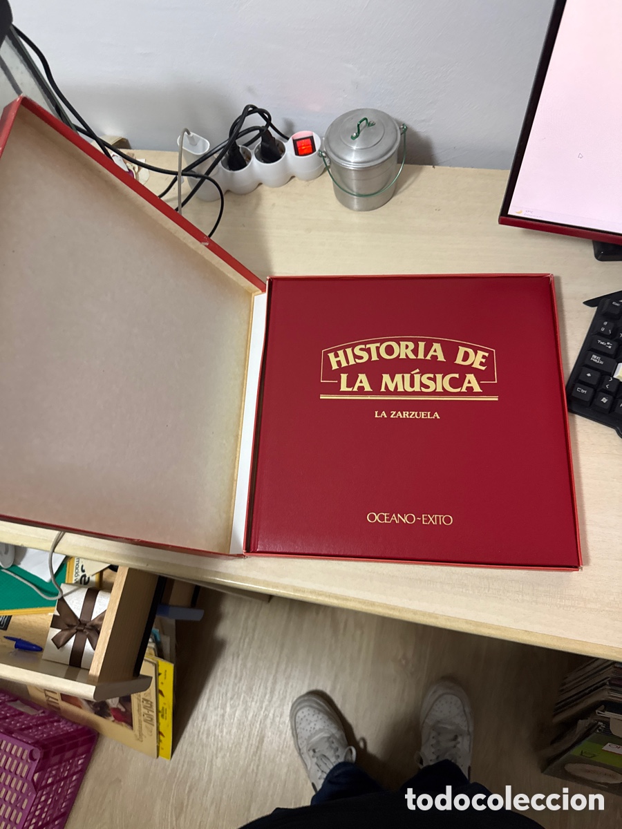 Discos de vinilo: DISCO VINILO LA M&Uacute;SICA ELEGIDA LA ZARZUELA + LIBRO - Foto 2