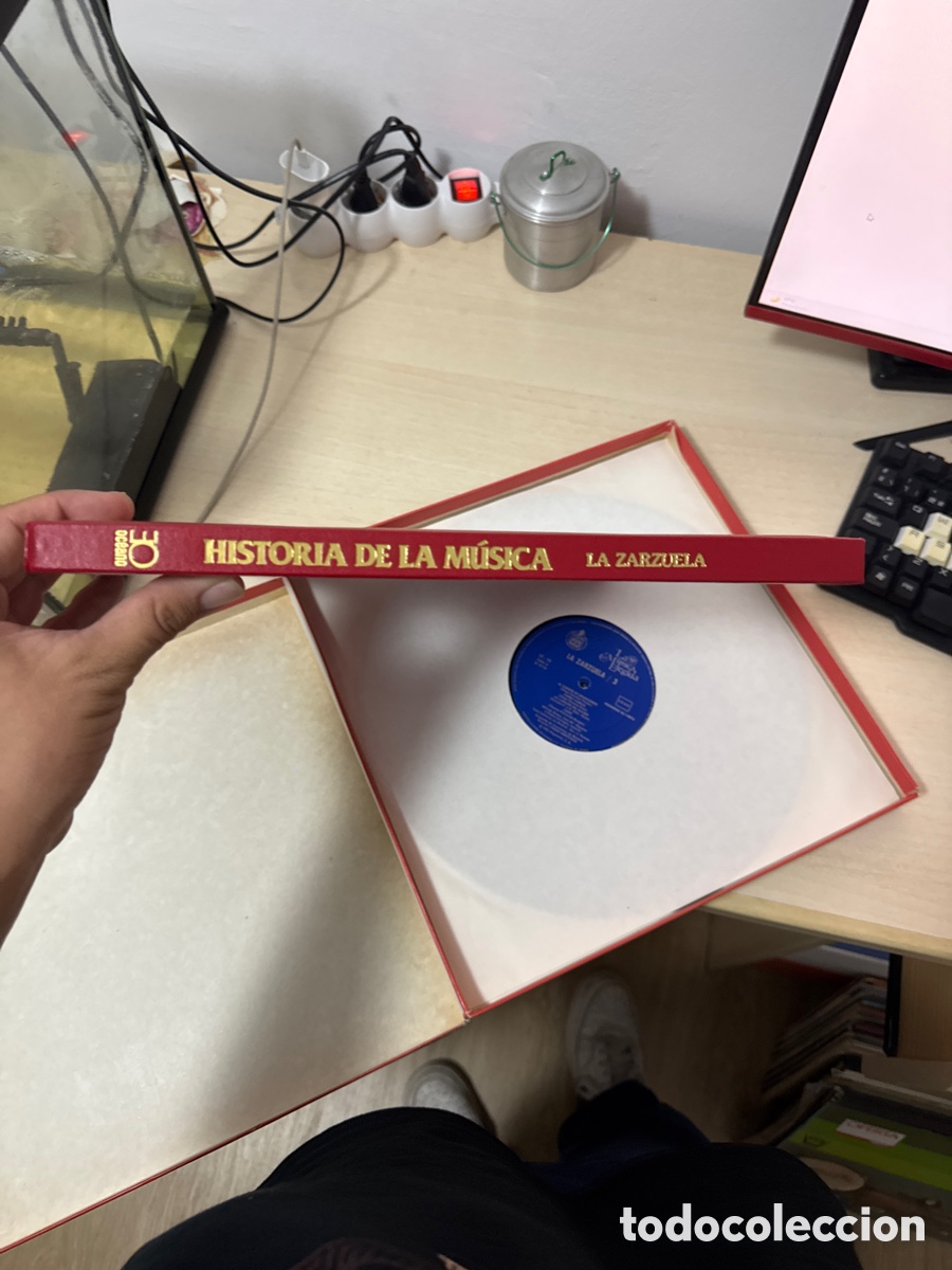 Discos de vinilo: DISCO VINILO LA M&Uacute;SICA ELEGIDA LA ZARZUELA + LIBRO - Foto 6